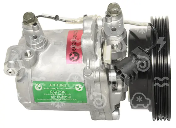 kompresor SS 96 D1, řemenice 115 mm - PV4, 12V, OEM 64528390228